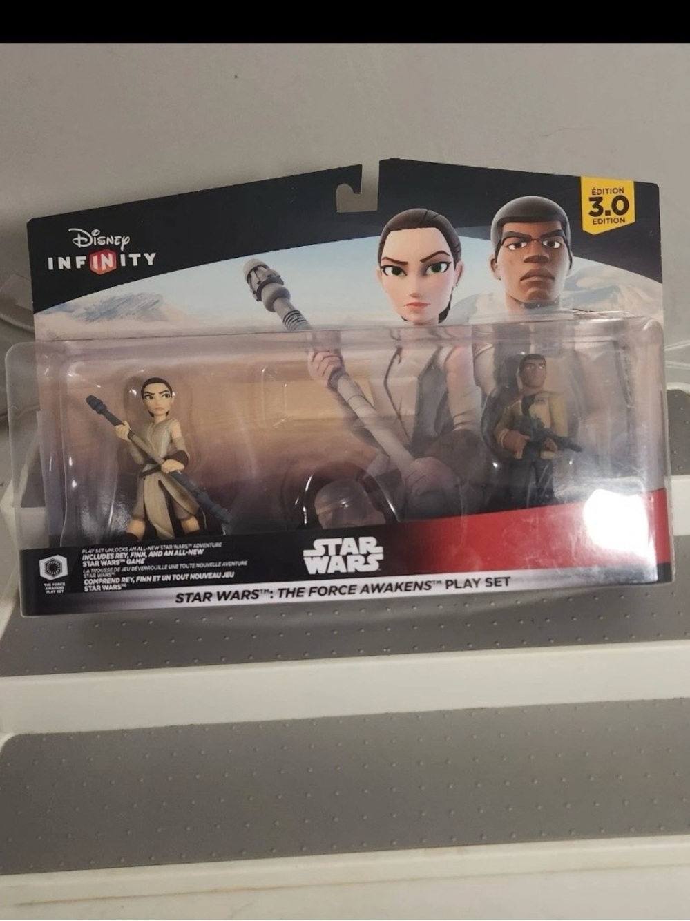 Star Wars Disney Infinity 3.0 Figures Rey And Finn New in Open Box